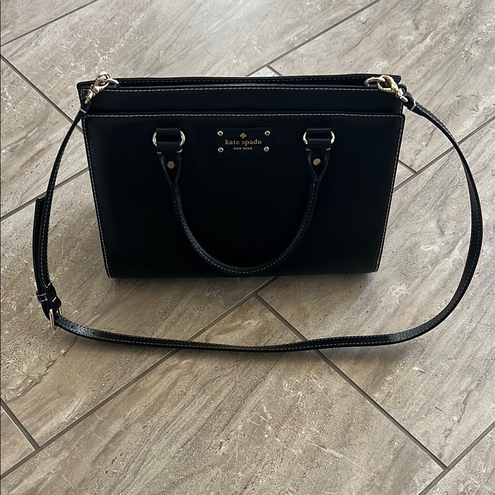 Kate Spade Black Bag with Removable/Adjustable Strap